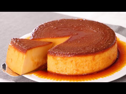 Flan de Galletas María (sin Horno) ¡Solo 4 Ingredientes!