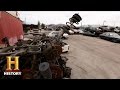 Narrator's Experiences in a Junkyard
