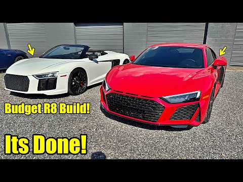 We Completely Rebuilt This Once Destroyed Audi R8!