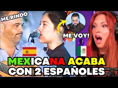 MEXICANA ACABA con 2 ESPAÑOLES EN RETO INGENIO MUSICAL | CECI DOVER Reacciona