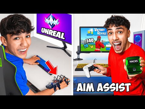 Brothers Use Fortnite Gadgets to Reach Unreal!