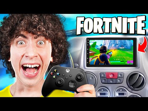 Ho installato FORTNITE sullo SCHERMO DELLA MIA AUTO: FUNZIONA?