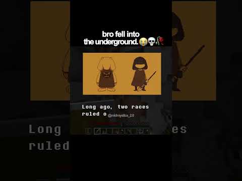 bro fell into the underground
