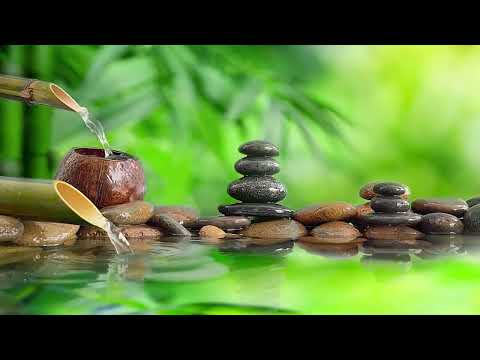 Piano Music with Soothing Water Flow, Nature Sounds, Sleep Music, Meditation Music, Stress Relief