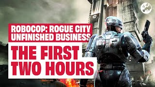 Robocop: Rogue City - Unfinished Business PS5 Gameplay - THE FIRST TWO HOURS!