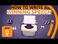Effective Speechwriting Techniques