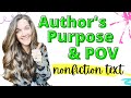 Determining Author's Purpose and Point of View in Nonfiction