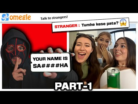 Name Guessing Prank On OMEGLE 🇮🇳 (don't miss😱) Part-1