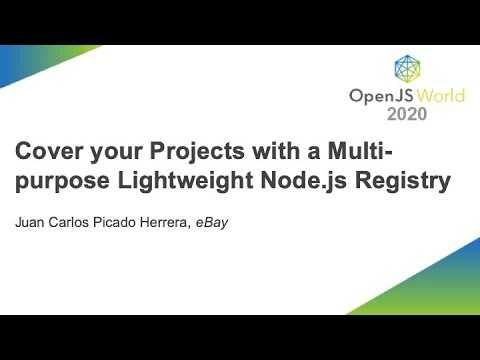 Cover your Projects with a Multi purpose Lightweight Node.js Registry