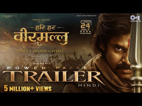 #HariHaraVeeraMallu -Trailer(HINDI)| PSPK | Bobby Deol | Nidhhi | MM KREEM| AM Rathnam |JyothiKrisna