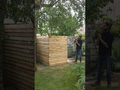je crois que j’ai plus galéré à enrouler les tuyaux qu’à faire tout le reste 😅 #diy #jardin
