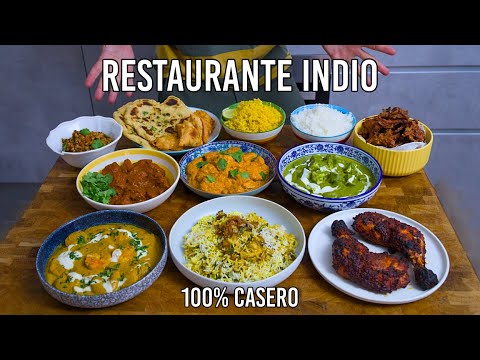 Hago toda la carta de un Restaurante Indio