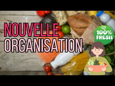 BYE BYE la corvée des repas ! Mon ORGANISATION simplifiée !