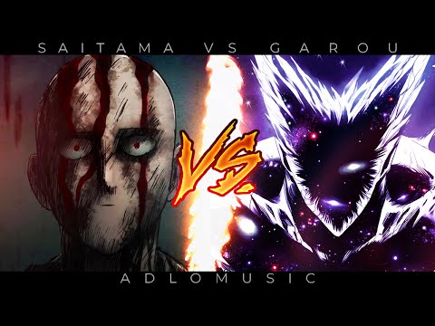SAITAMA VS. GAROU COSMICO RAP | One punch Man | 2022 | AdloMusic
