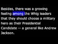 1840 Election and Whig Campaign Strategies