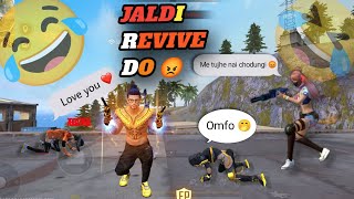 Are Jaldi Revive Do 🤣😂 || Free Fire Funny Video || @jgsgaming143