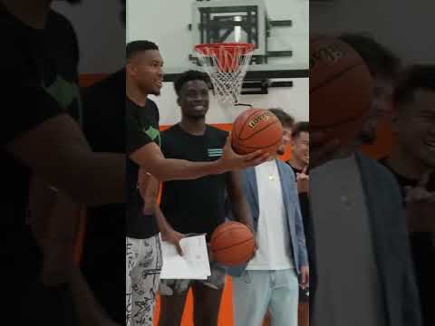 Giannis Guesses The NBA Player From The Freethrow 😂