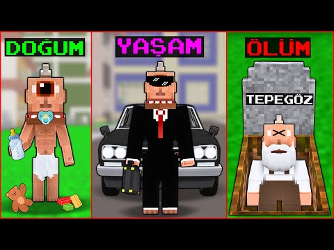 TEPEGÖZ'ÜN GİZEMLİ HAYATI! 😱 - Minecraft