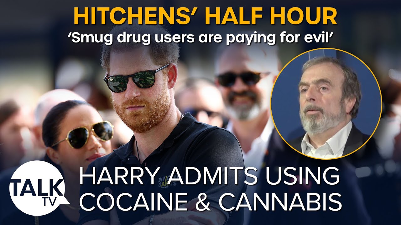 Peter Hitchens blames drug users like Prince Harry for narcotics trade ‘misery’