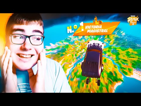 ¡GANÉ con el BUG QUE TE HACE VOLAR con el COCHE EN FORTNITE REMIX CAPÍTULO 2! - ByLavaro19