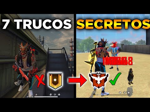 ¡ 7 TRUCOS SECRETOS para ser EL MEJOR JUGADOR de FREE FIRE ! y dar TODO ROJO en FREE FIRE