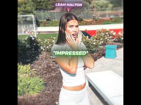 Leah Halton was impressed seeing this basketball shot from FaZe Rug 😭 #leahhalton #fazerug #edit