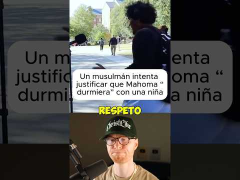 Musulmán salió corriendo cuando le preguntaron ESTO 👀🤦♂️‼️ #cristiano #shorts #islam #religión