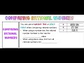 Exploring Rational Number Comparisons
