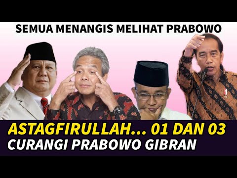 ASTAGFIRULLAH... 01 DAN 03 CURANGI PRABOWO GIBRAN #prabowo #gibran #pilpres2024