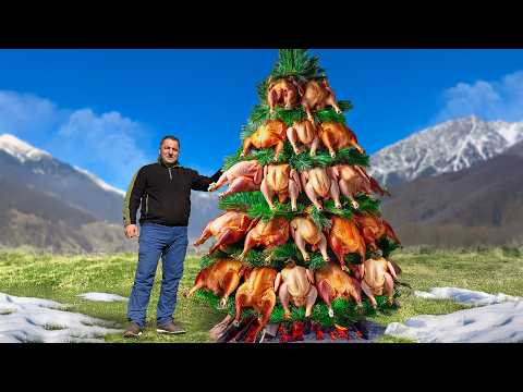 World's First Roasted New Year Tree!