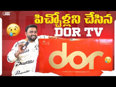 New SCAM or Scheme - Dor 4K TV Reality in telugu