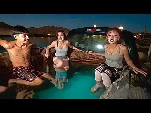 WE BUILT A POOL ON A TRUCK 