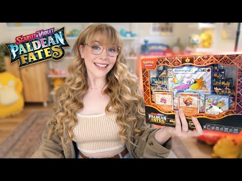 Premium Collection Paldean Fates Pokemon Card Box Opening!! With LORE!