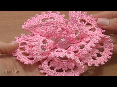 Never Better! That is My Inspiration! New Crochet Flower for Blanket, Scarf. 2 Parts in Video