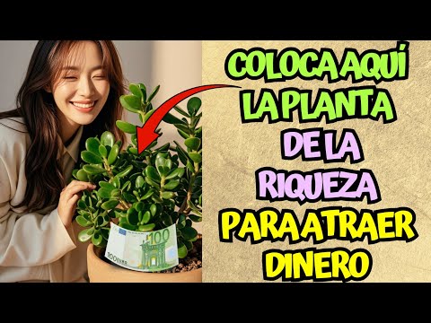 Coloca AQUÍ la PLANTA de la RIQUEZA el 25 de Diciembre  para Atraer DINERO