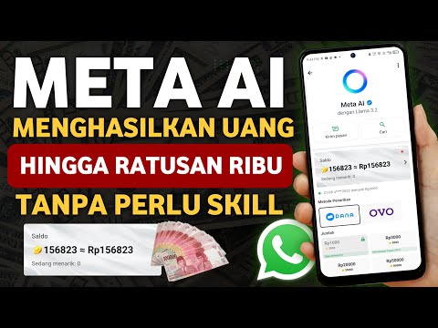 DAPAT UANG DARI META AI - Dibayar Hingga Ratusan Bahkan Jutaan Loh!!