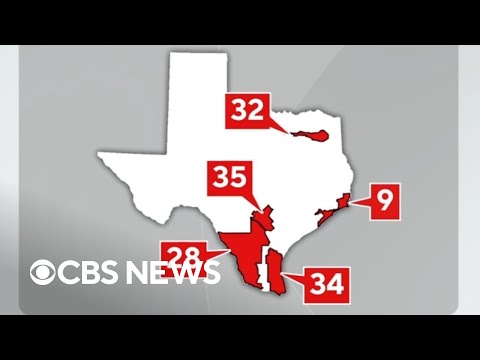 YouTube video thumbnail: Texas Republicans Unveil Redistricting map Proposal as Tensions Rise Over Strategy