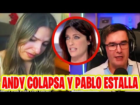 💥PABLO FRANCO ESTALLA EN EL DIRECTO DE ANDY POR LAS AMENAZAS DE CRISTINA SEGUI