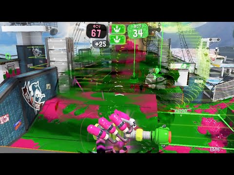 環境TOPバリア3枚にボコられ精神崩壊するねっぴー【Splatoon3】