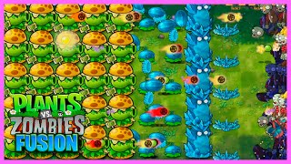PVZ Fusion - 99Amburguer Vs 999Zombis - Gameplay no Comentado - Tutorial