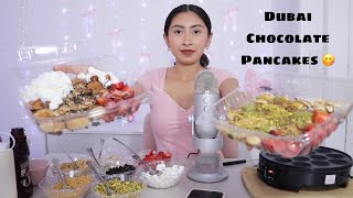 ASMR~Mini Pancake Stand Roleplay!! 🥞🍓🍫