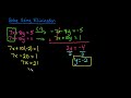 Solving Systems of Equations