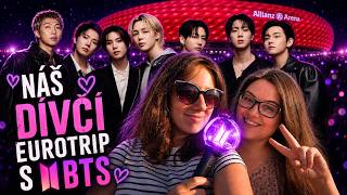 EUROTRIP VLOG (1)  🇩🇪 75 tisíc lidí na vyprodaném koncertu BTS v Mnichově!