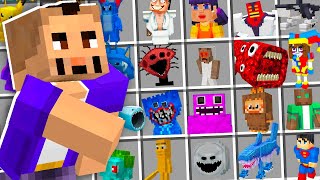 Construí un ZOO con TODOS los MOBS de MINECRAFT!