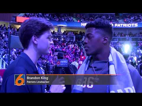 Brandon King Interview At Super Bowl Opening Night