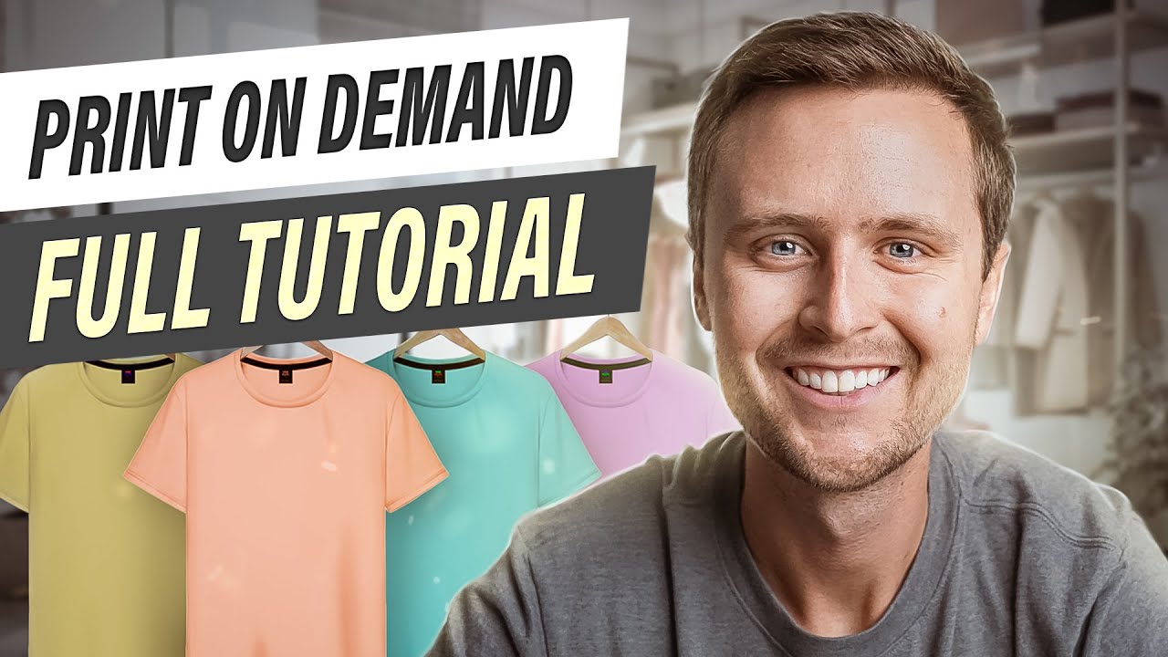 How to Start a Print on Demand T-Shirt Business 2024