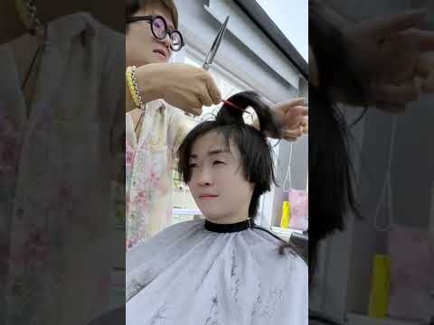 MAFI HAIRSTYLE _Elegant Pixie Transformation ✨ | Bold & Beautiful Short Haircut