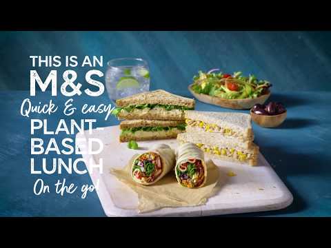 M&S | This Is Not Just Lunch... This Is An M&S Quick & Easy Plant-Based Lunch On The Go
