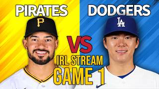 🔴 LIVE IRL at Dodger Stadium! Pirates vs Dodgers ⚾