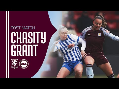 POST MATCH | Goal Scorer, Chasity Grant on victory over Brighton & Hove Albion